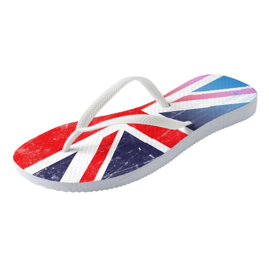 Union Jack Teenslippers (Schuin)
