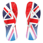 Union Jack Teenslippers (Voetbed)
