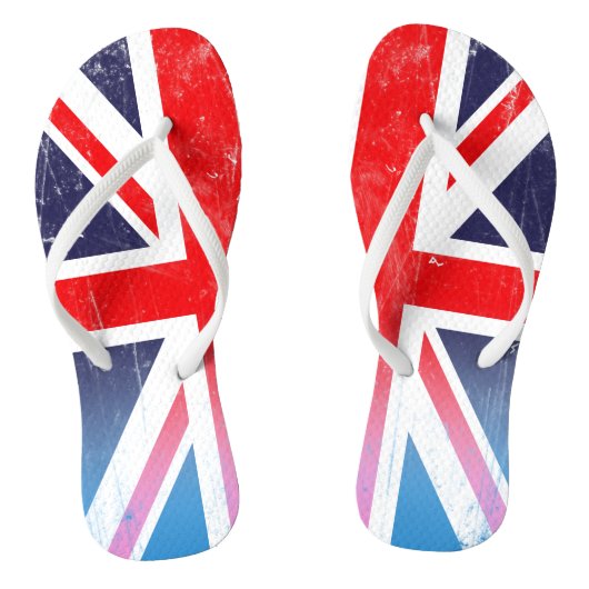Union Jack Teenslippers (Voetbed)