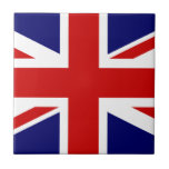 Union Jack Tegeltje<br><div class="desc">Eenvoudig en schoon Brits vlaggen Union Jack.</div>