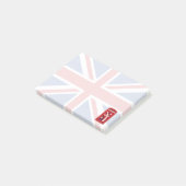 Union Jack, telefooncel Post-it® Notes (Schuin)