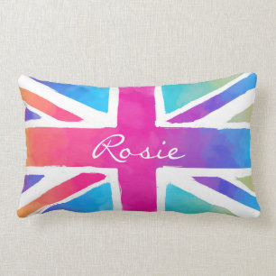 Union Jack Tie Dye Kussen