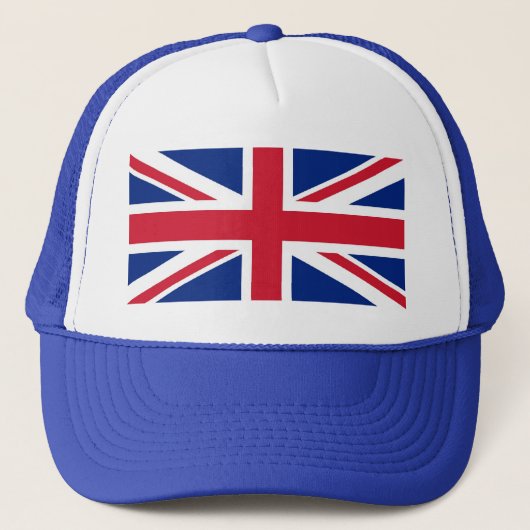 Union Jack Trucker Hat Trucker Pet (Voorkant)