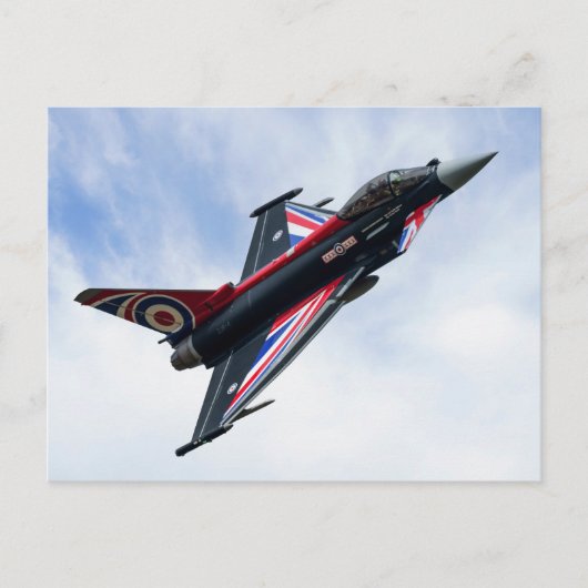 Union Jack Typhoon Briefkaart (Voorkant)