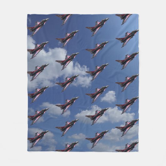 Union Jack Typhoon Fleece Deken (Voorkant)