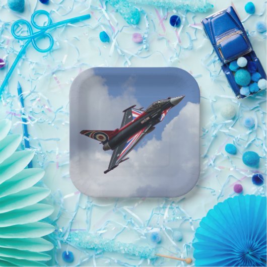Union Jack Typhoon Papieren Bordje (Feest)