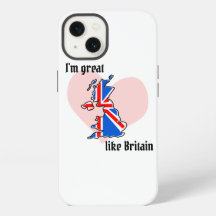 Union Jack UK Brits design met hart