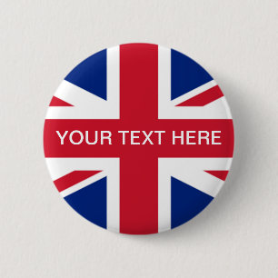 Union Jack UK  Button