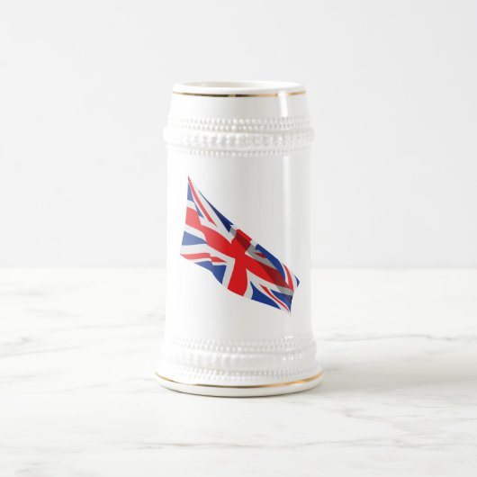 Union Jack UK Flag Bierpul (Center)