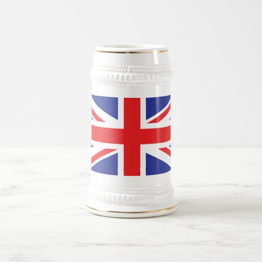 Union Jack UK Flag Bierpul (Center)