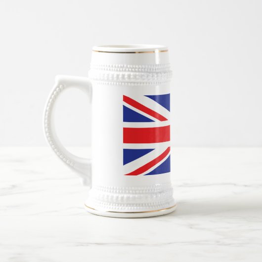Union Jack UK Flag Bierpul (Links)