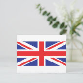 Union Jack UK Flag Briefkaart (Staand voorkant)