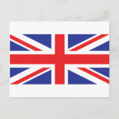 Union Jack UK Flag Briefkaart (Voorkant)