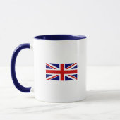 Union Jack UK Flag Coffee Mok (Links)