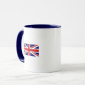 Union Jack UK Flag Coffee Mok (Voorkant links)