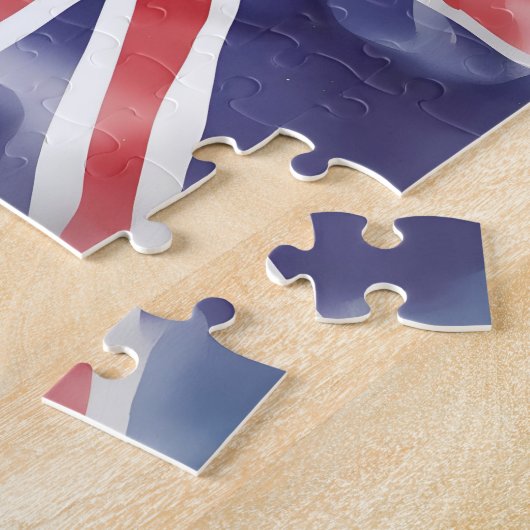 Union Jack UK Flag Legpuzzel (Zijkant)
