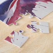 Union Jack UK Flag Legpuzzel (Zijkant)