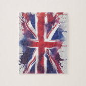 Union Jack UK Flag Legpuzzel (Verticaal)