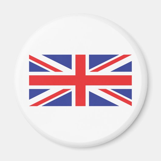 Union Jack UK Flag Magneet (Voorkant)