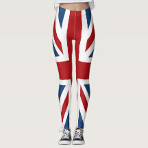 Union Jack UK Flag Red White