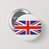 Union Jack UK Flag Ronde Button 5,7 Cm (Voorkant /achterkant)