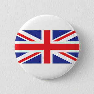 Union Jack UK Flag Ronde Button 5,7 Cm