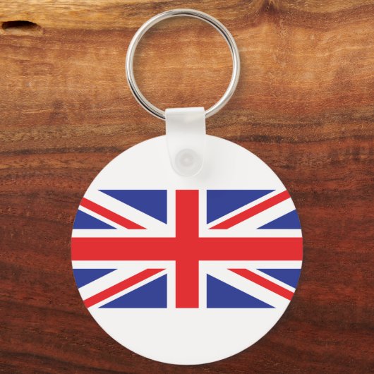 Union Jack UK Flag Sleutelhanger (Voorkant)