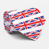 Union Jack UK Flag Stropdas (Opgerold)