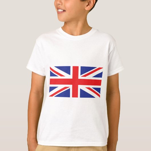 Union Jack UK Flag T-shirt (Voorkant)