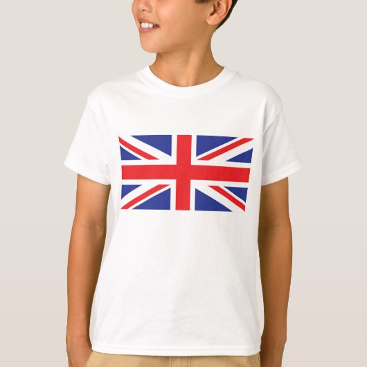 Union Jack UK Flag T-shirt (Voorkant)