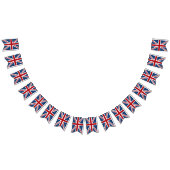 Union Jack UK Patriotic Flag Red White Blue Vlaggetjes (Alle)