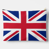 Union Jack UK vlag gepersonaliseerd (optioneel) Etui (Achterkant)