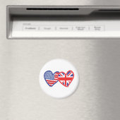 Union Jack/USA Magneet (Insitu (Vaatwasser))