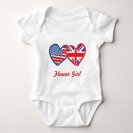 Union Jack/USA Romper (Voorkant)