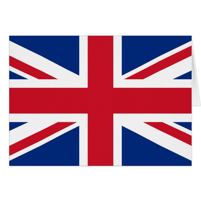 Union Jack Verenigd Koninkrijk (Voorkant Horizontaal)