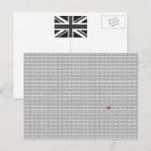 Union Jack - Verenigd Koninkrijk Briefkaart (Voorkant / Achterkant)