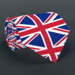 Union Jack - Verenigd Koninkrijk - Britse vlag Stropdas<br><div class="desc">Brits/Brits vlag</div>