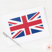 Union Jack Verenigd Koninkrijk Rechthoekige Sticker (Envelop)
