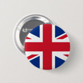 Union Jack Verenigd Koninkrijk Ronde Button 5,7 Cm (Voorkant /achterkant)