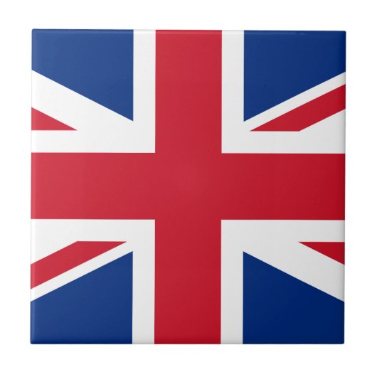 Union Jack Verenigd Koninkrijk Tegeltje (Voorkant)
