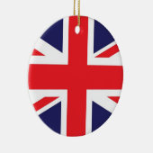 Union Jack Verenigd Koninkrijk vlag Keramisch Ornament (Rechts)