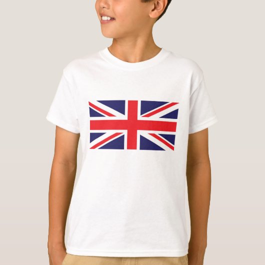 Union Jack Verenigd Koninkrijk vlag T-shirt (Voorkant)