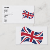UNION_JACK VISITEKAARTJE (Voorkant / Achterkant)