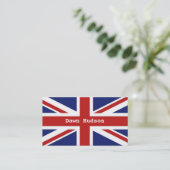 Union Jack Visitekaartje (Staand voorkant)