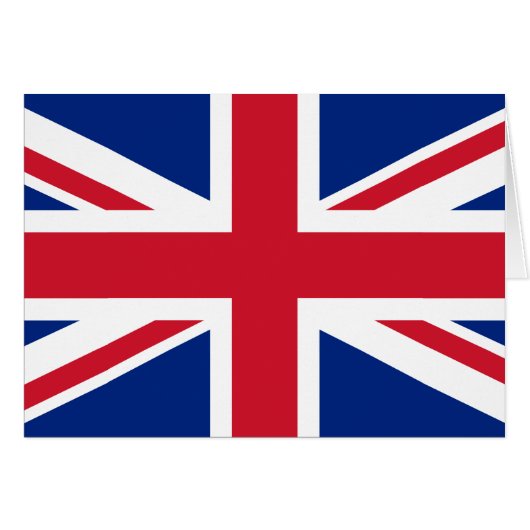 Union Jack-vlag (Voorkant Horizontaal)