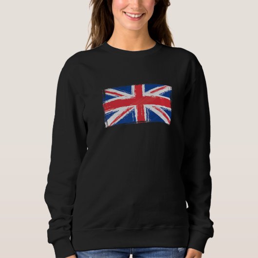 Union Jack Vlag 2 Trui (Voorkant)