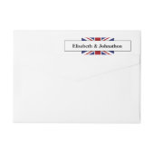 Union Jack vlag Britse bruiloft (Achterkant)