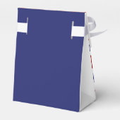 Union Jack vlag Britse bruiloft Bedankdoosjes (Achterkant)