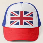 Union Jack Vlag Britse Trots Trucker Pet (Voorkant)