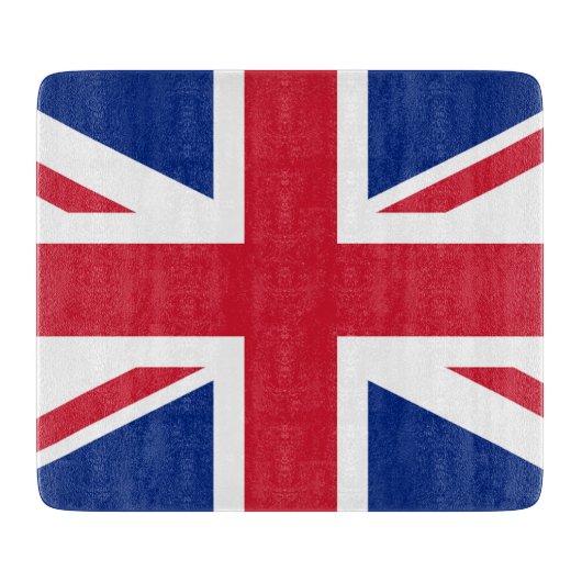Union Jack Vlag cbcnt Snijplank (Voorkant)